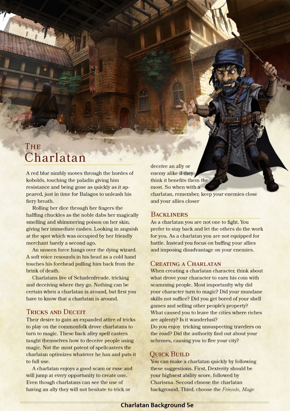 Charlatan Background 5e | DnD - 5th Edition D&d (2024)
