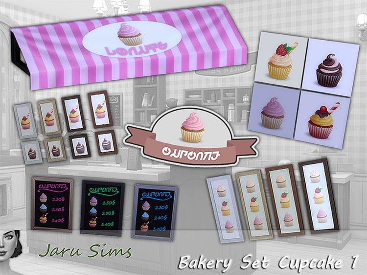 Bakery Cupcake Set
