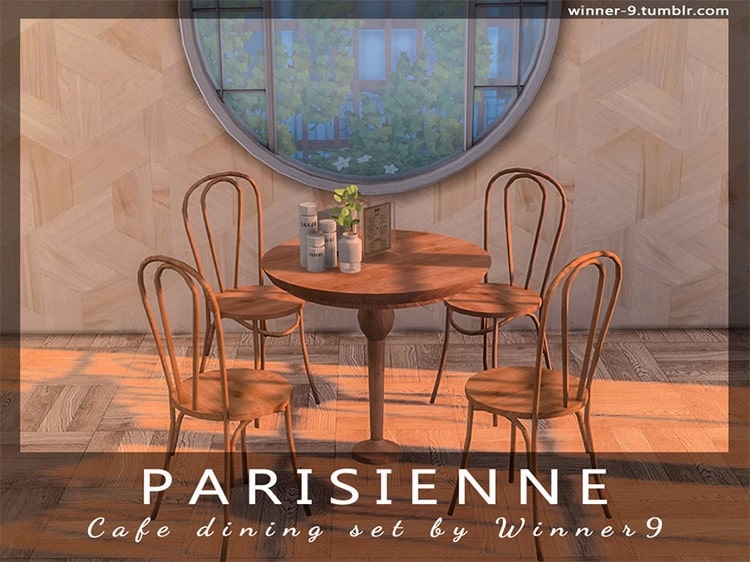 Parisienne Cafe Dining Set