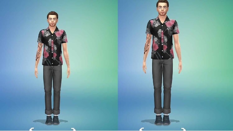 sims 4 height mod	
