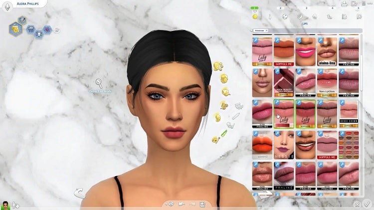 More Columns Sims 4 | Create a Sim (CAS) - Download (2023) Updated