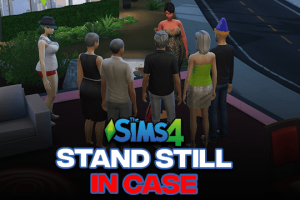 How To Stand Still In CAS In The Sims 4