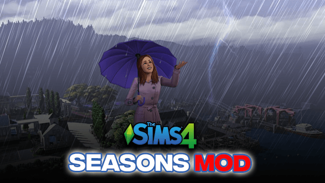 Sims 4 Seasons Mod | Weather Mod - Rain CC (Download) 2023