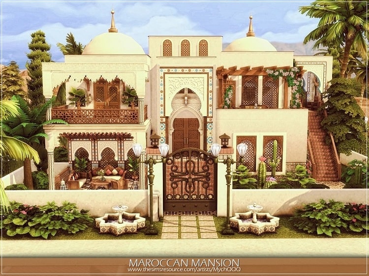 Moroccan mansion