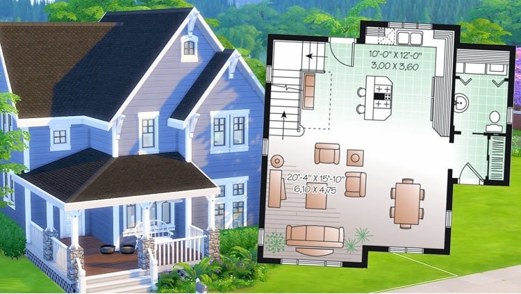 Sims 4 House Layouts And Blueprints Guide 2023 0232