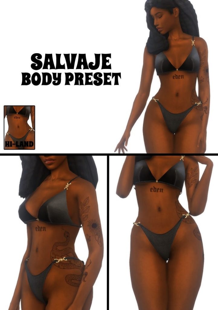 Salvaje Body Preset