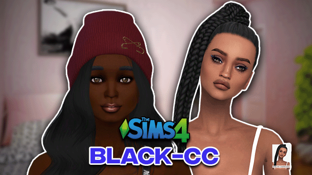 Black Sims 4 CC & Mods
