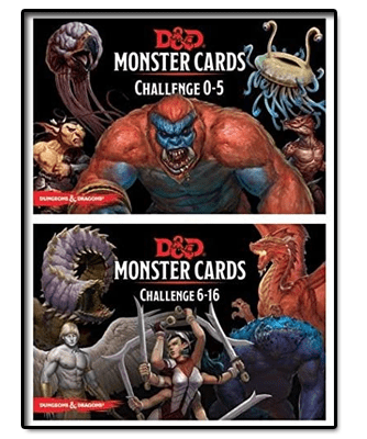 Monster cards dnd