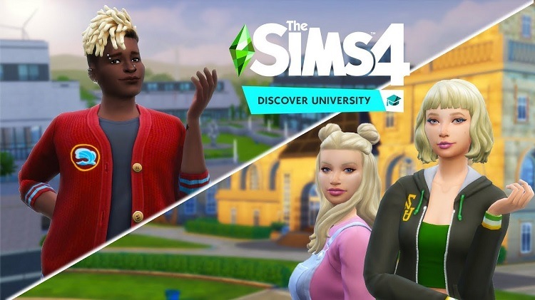 Sims 4 University & Distinguished Degrees in Discover University