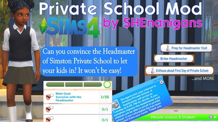 Simston Private School Mod