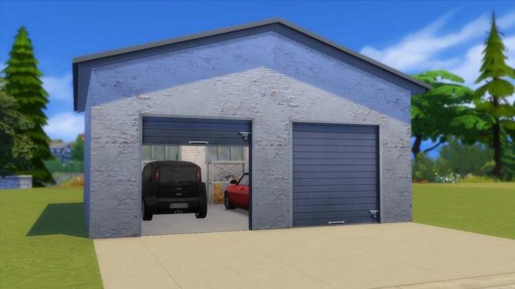 Functional City Garage Door