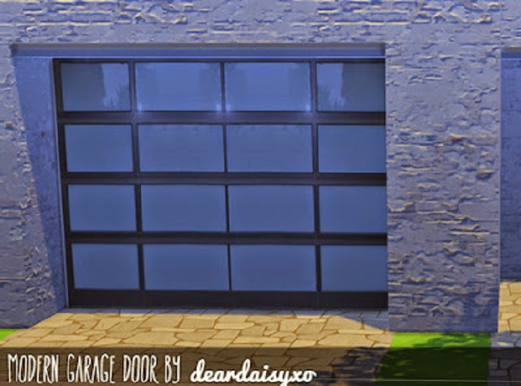 Garage Door Wallpaper by DearDaisySims