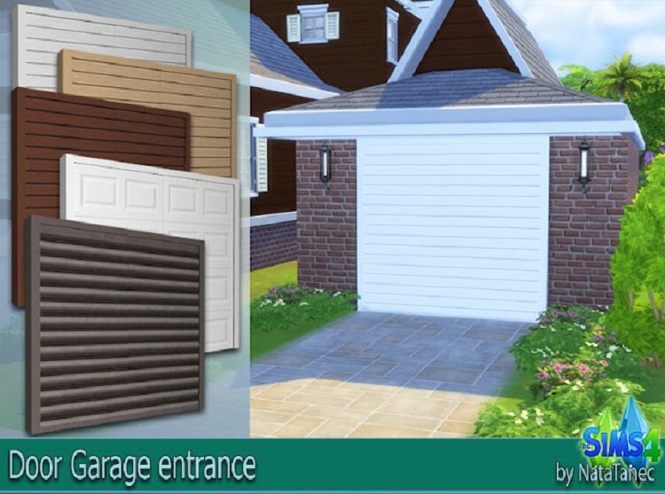 The Sims 4. Door "Garage entrance"