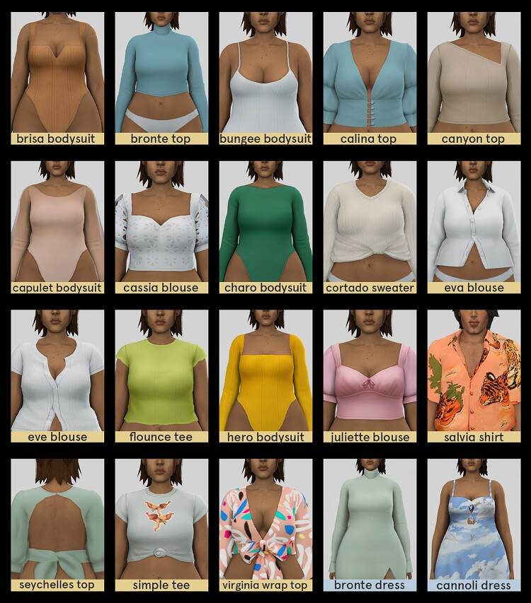 Archive Sims 4 CC Pack by Ridgeport