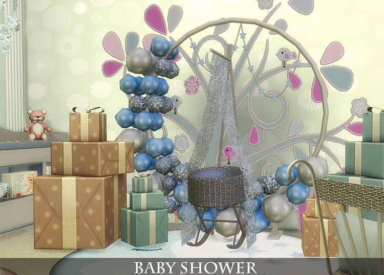 Baby Shower CC & Mods