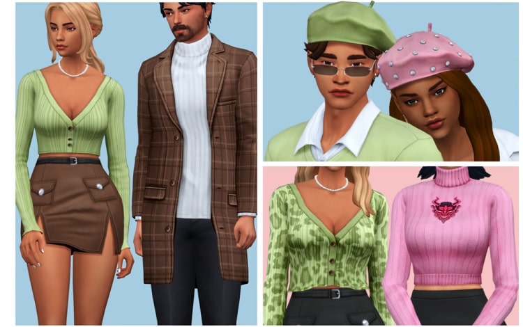 Free The Sims 4 Clothing Maxis Match CC : r/Sims4