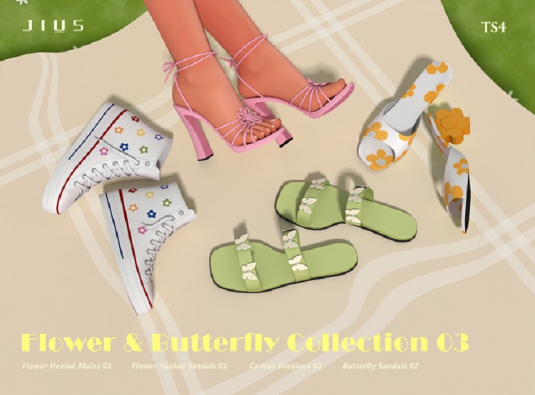 Flower & Butterfly Shoes