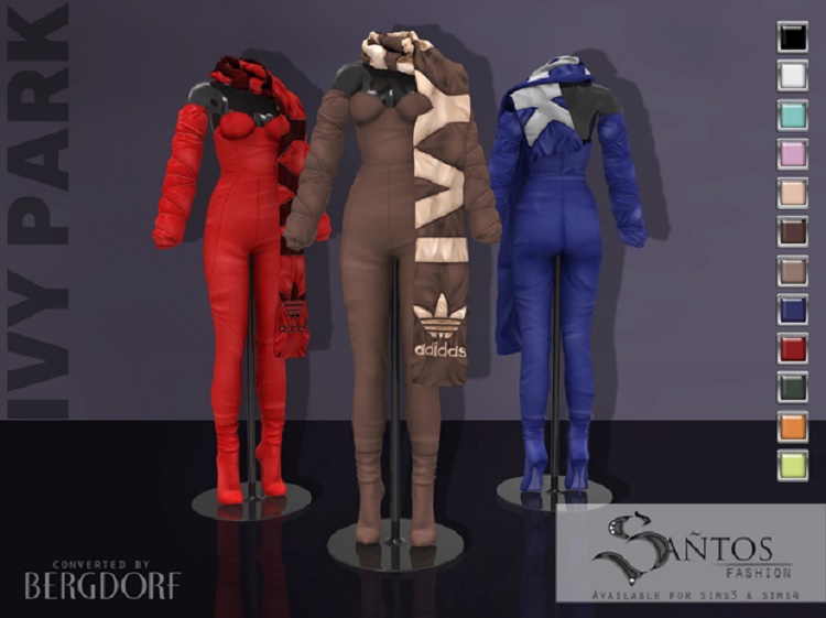Ivy Icy Park Snowy Outfit Set – Sims 4 CC Packs