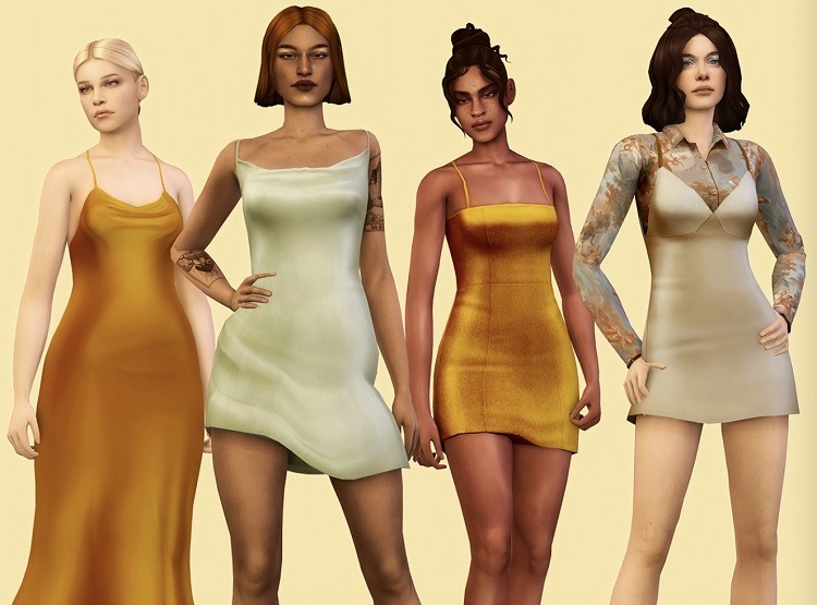 Sims 4 Dresses CC Pack by myshunosun