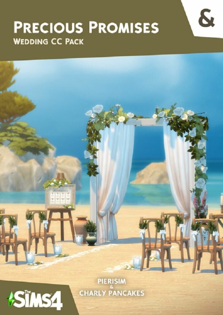 Wedding Furniture Sims 4 Pack by Charly Pancakes