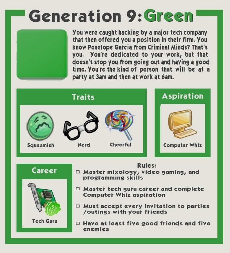 Generation 9: Green