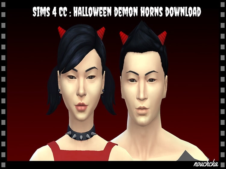 Halloween demon horns mod