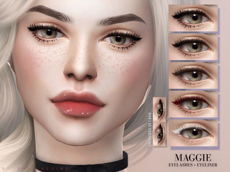 Maggie Eyelashes + Eyeliner N94