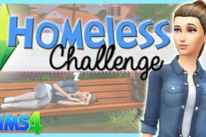 Sims 4 Homeless Challenge