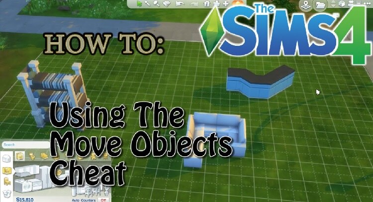 How To Use The Move Objects Cheat In The Sims 4