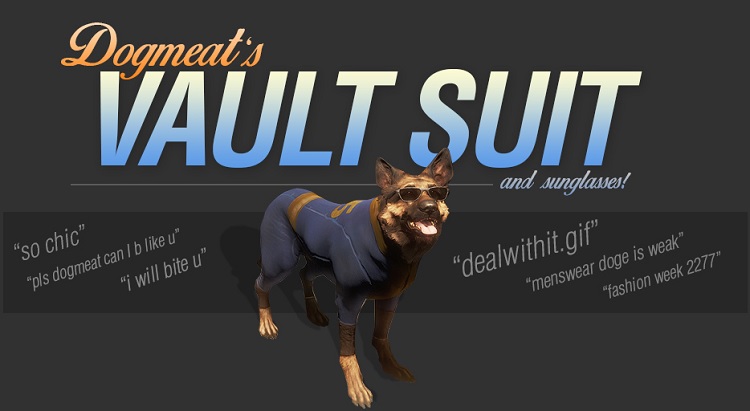 Dogmeat's Vault Suits