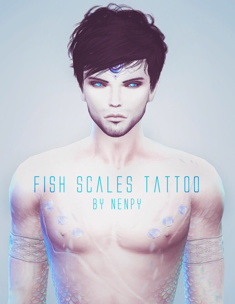 A Tattoo of Fish Scales