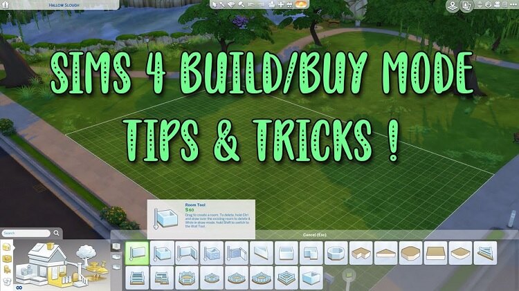 Cheats & tricks for The Sims 4 Build/Buy Mode