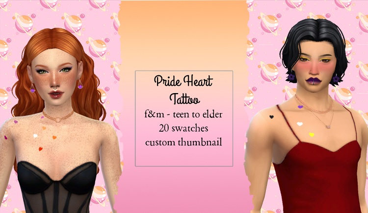 Pride Hearts Tattoo by NekoChan-Simmer
