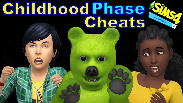 Sims 4 Parenthood Cheats for Childhood Phase