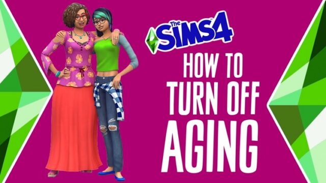 sims 4 how to stop other households aging