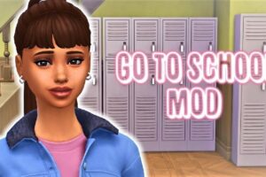 Sims Go To School Mod