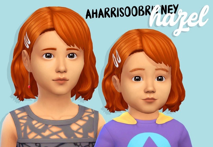 Aharris00britney Sims 4 Toddler Hair Mod