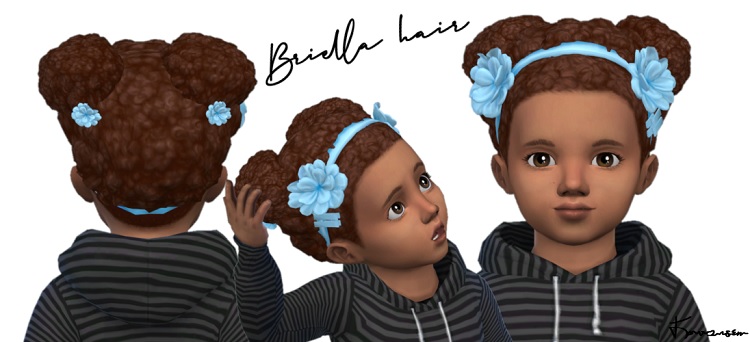 Briella, a toddler in The Sims 4 by RavenSim