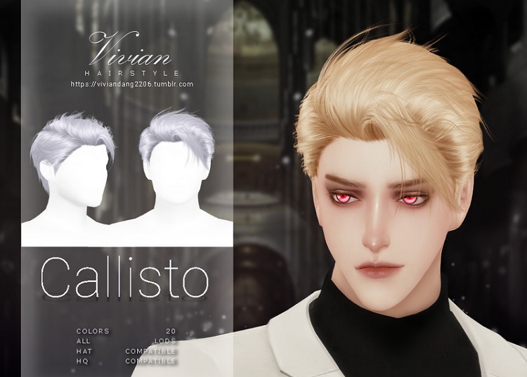 Calisto Male Hair