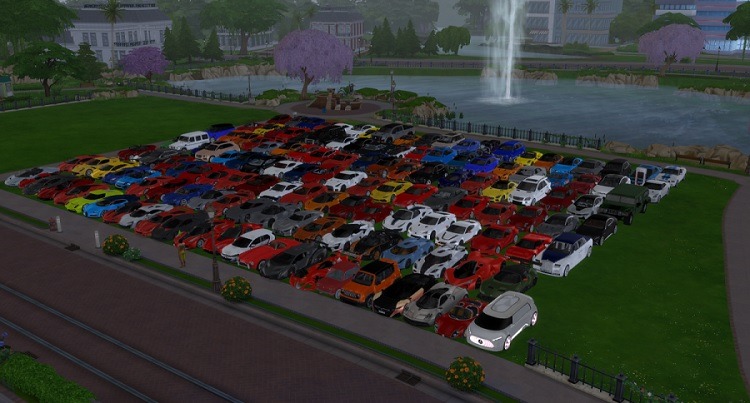 Luxurious Cars CC Pack