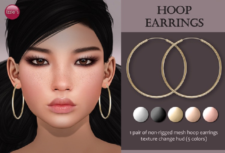 Sims 4 Hoop Earrings