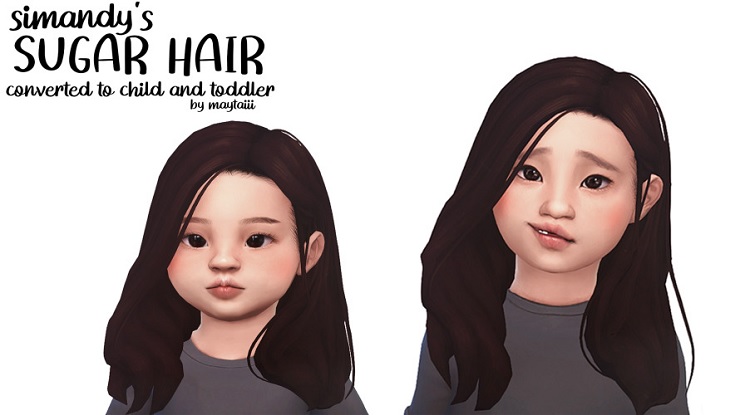 Toddler Girl Hair in Sims 4 by Simandy