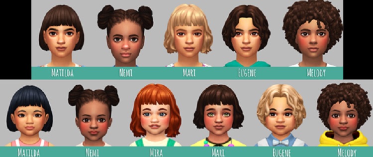 Toddler Hair Pack - Saurus