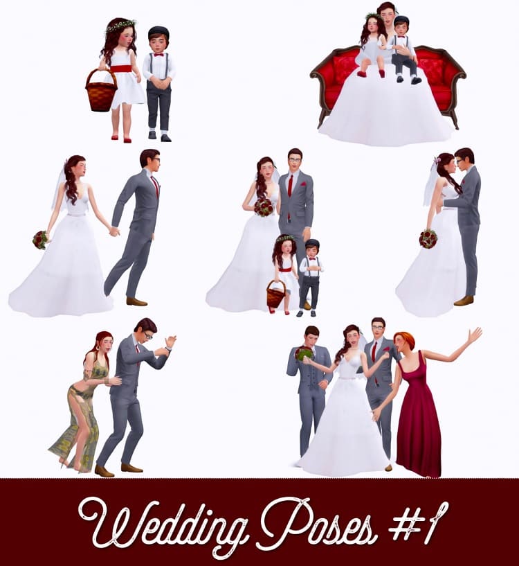 Atashi77's Wedding Poses