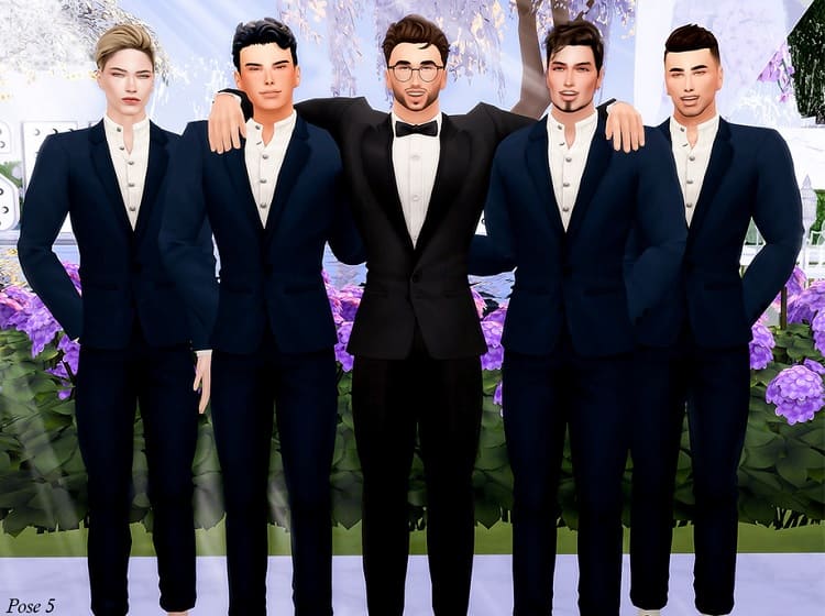 Beto_ae0's Groomsman Pose Pack