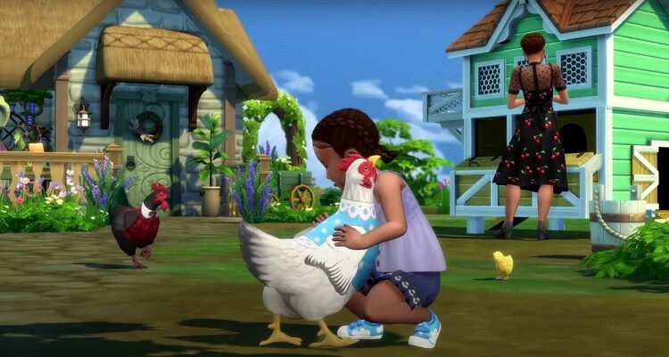 Chickens (Cottage Living Expansion Pack)