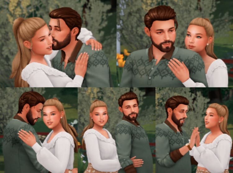 KatVerseCC's Wedding CC Poses