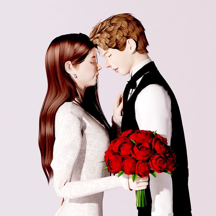 SSIAT's Sims 4 Wedding Poses