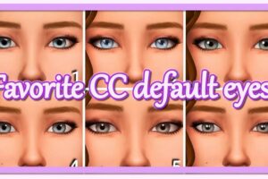 Sims 4 Default Eyes