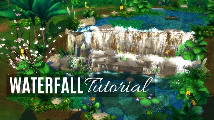 Sims 4 Waterfalls